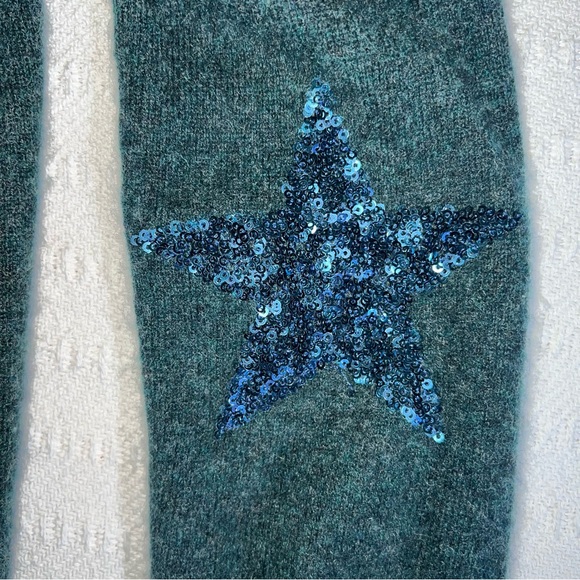 Zadig & Voltaire Cici Star Patch Cashmere Sweater Jumper Pullover Size XS Luxury - Picture 7 of 12